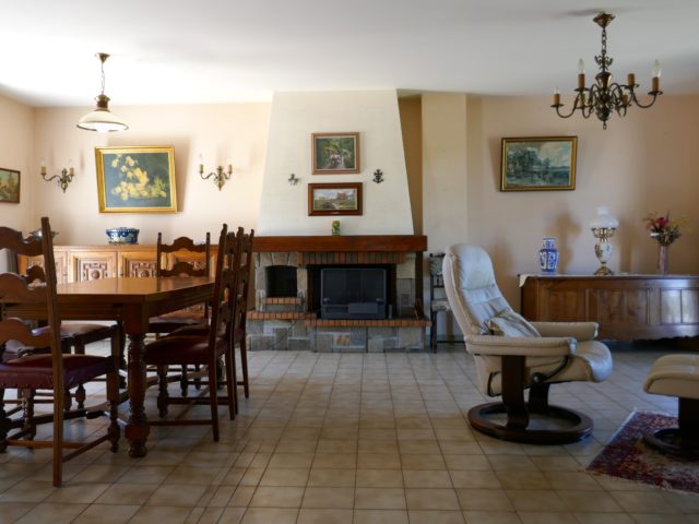Maison St Melaine salon-séjour E-BIS-IMMOBILIER