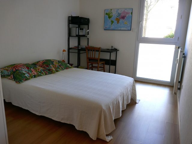 Appartement Angers T3 chambre plain-pied