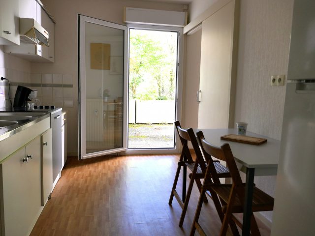 Appartement Angers T3 cuisine terrasse